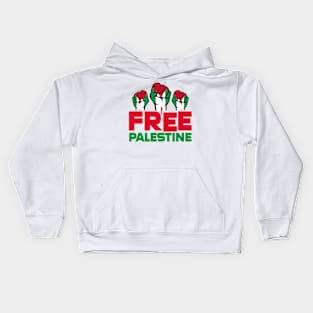 Free Palestine Kids Hoodie